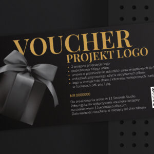 Voucher upominkowy – projekt logo