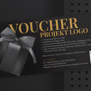 Voucher podarunkowy na projekt logo – produkt elektroniczny